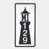 Michigan Lighthouses 129 5" by 2" Vinyl Decal