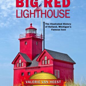 Big Red Lighthouse by Valerie Van Heest (Signed)