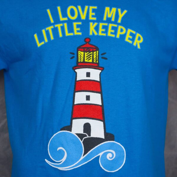 "I Love My Little Keeper" Adult Shirt - Image 2